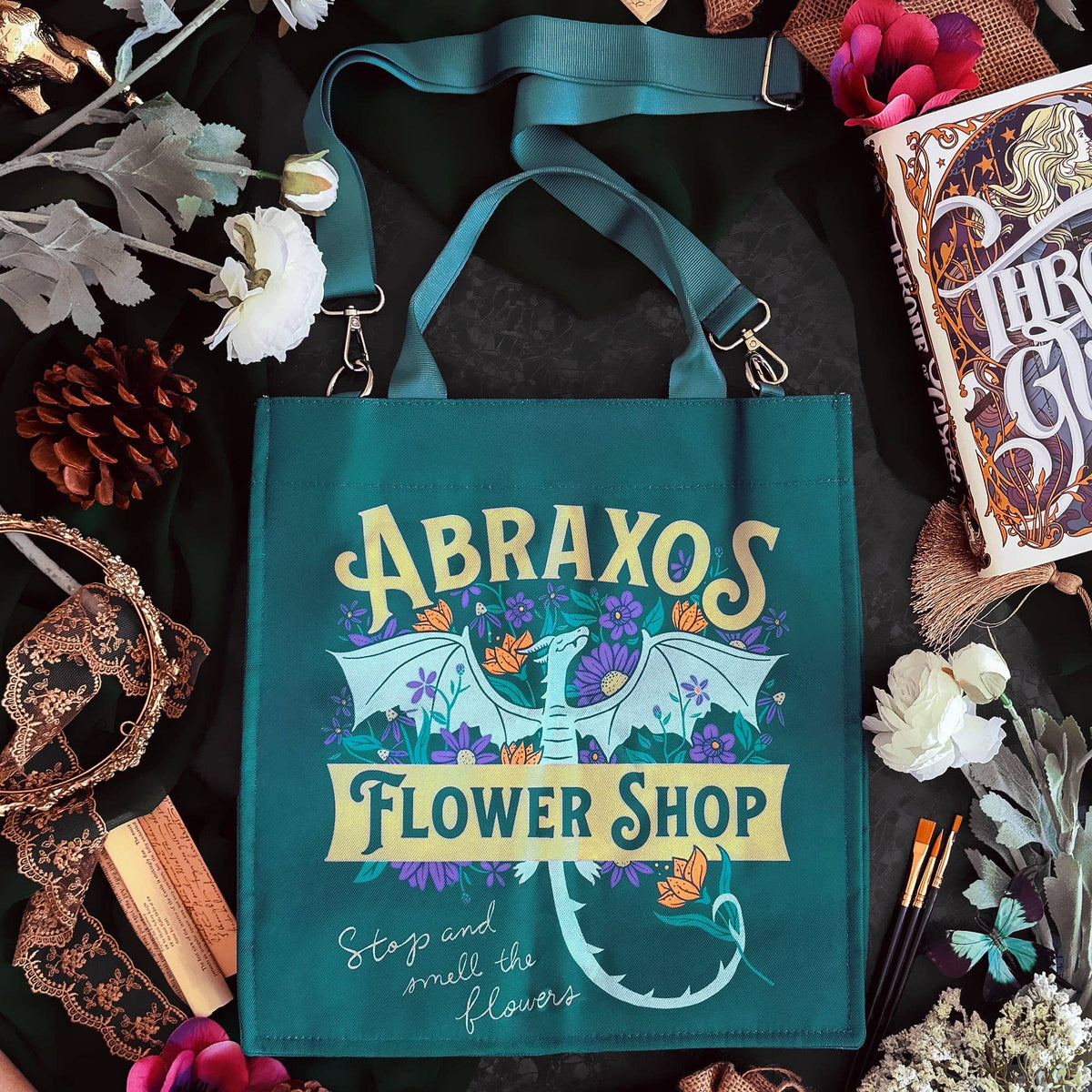 Tote Bag - Throne of Glass - Abraxos Book Bag