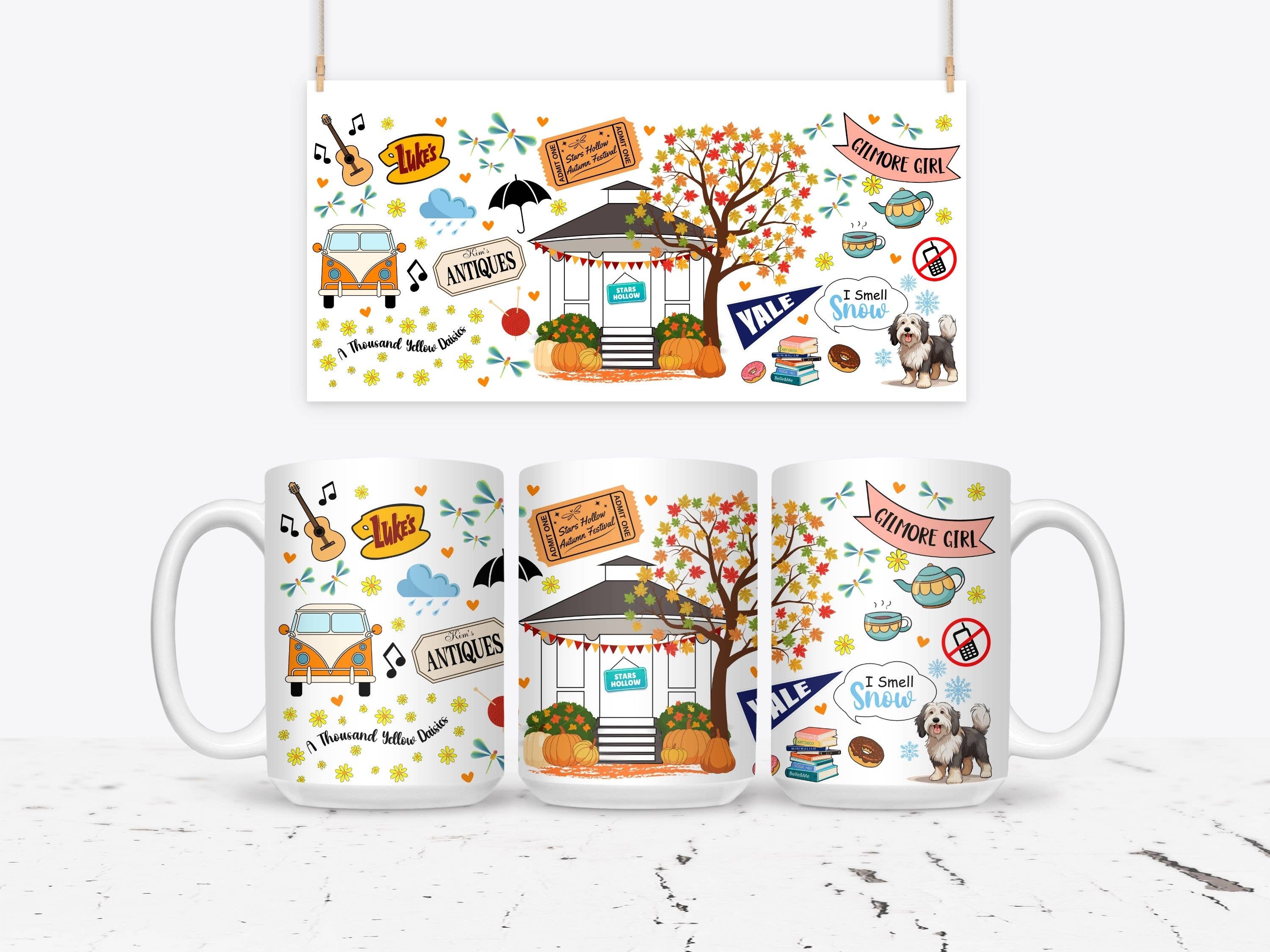 Mug - Gilmore Girls - Icons 15oz