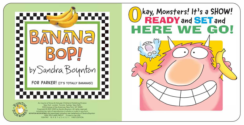 Banana Bop! Board Book
