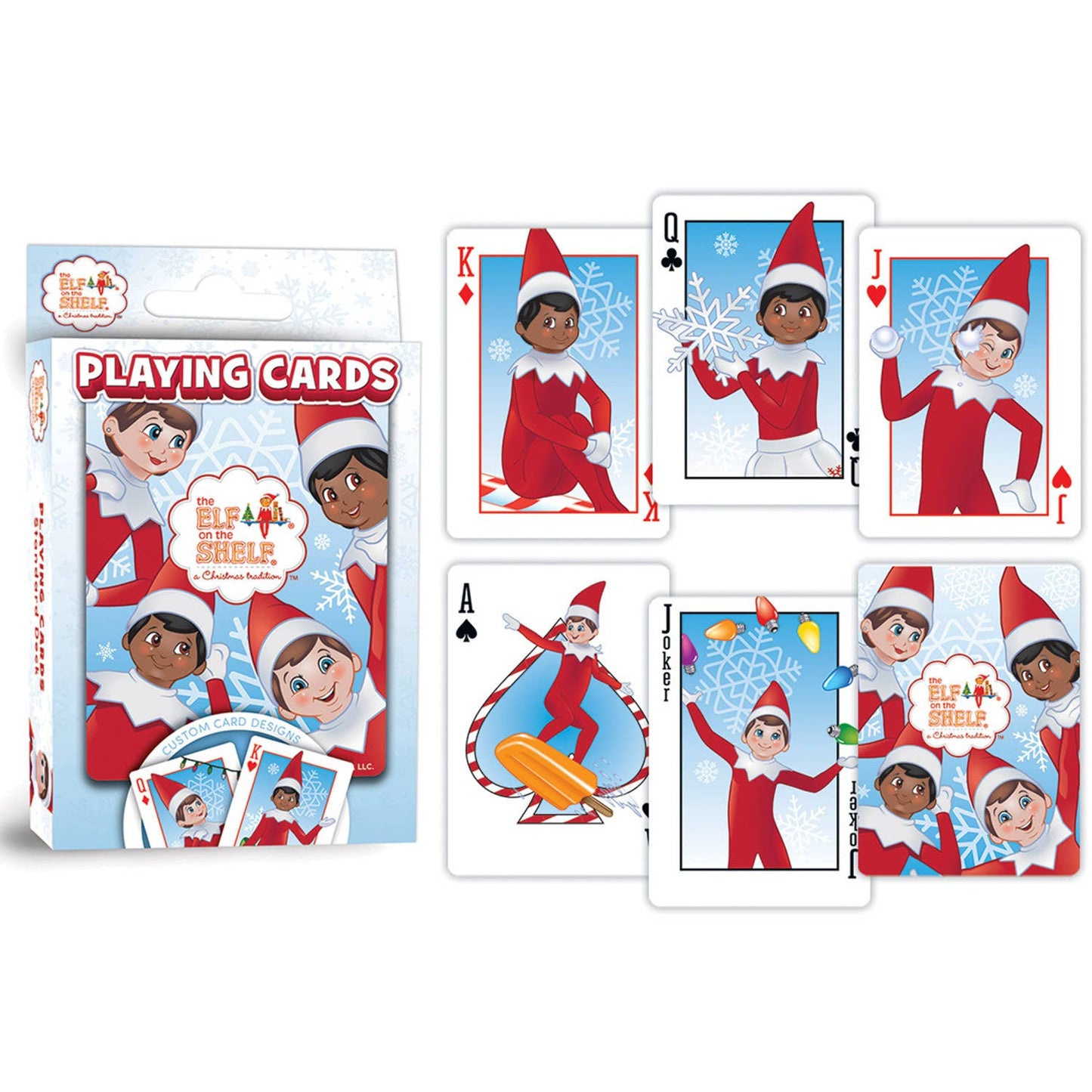 Elf On The Shelf Playing Cards