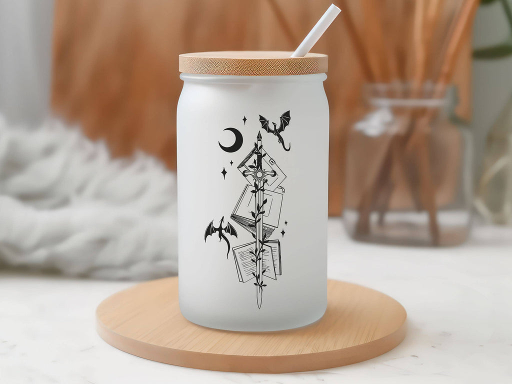 Glass Can - Fourth Wing - Basgiath War College 16oz