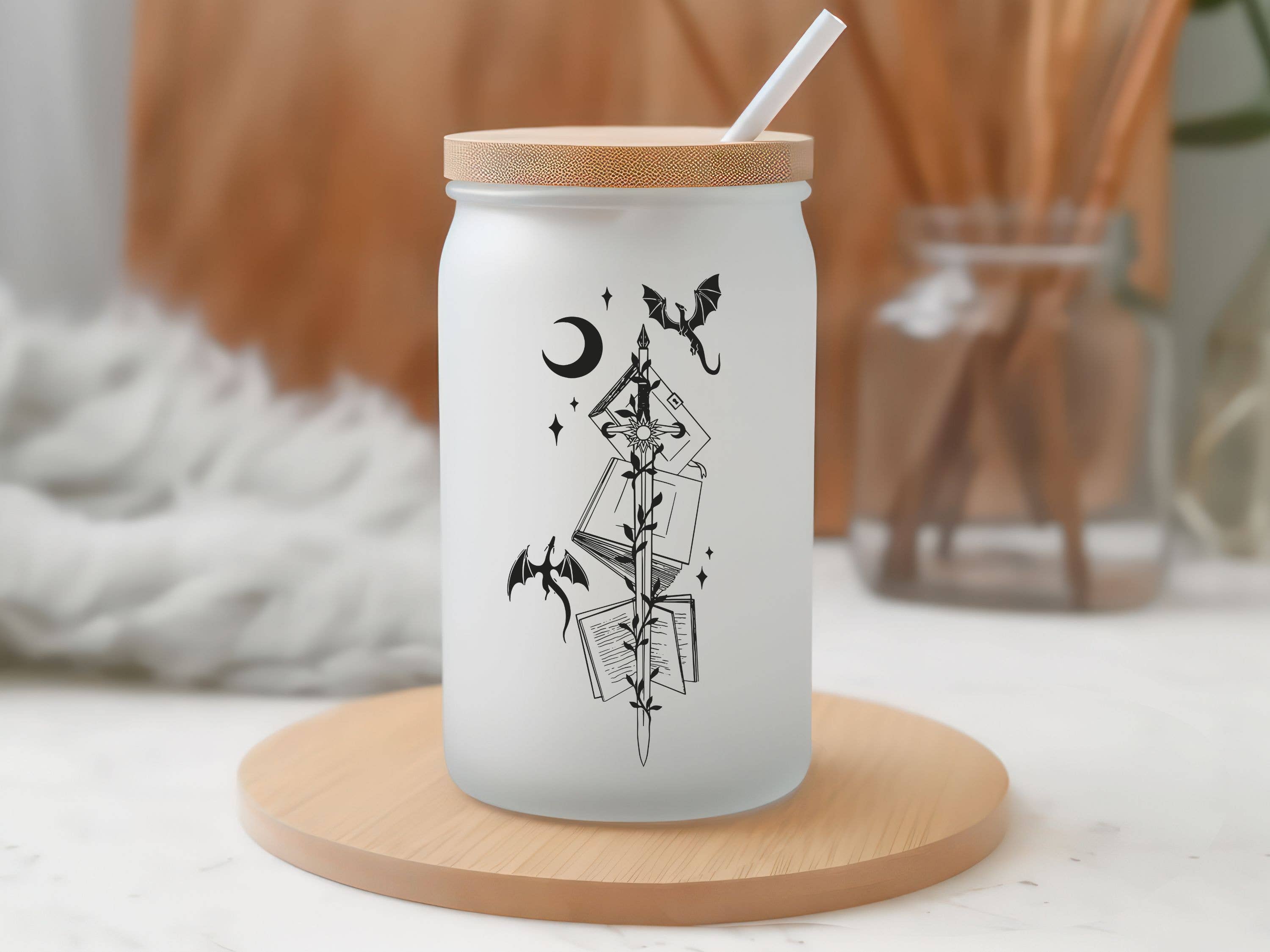 Glass Can - Fourth Wing - Basgiath War College 16oz