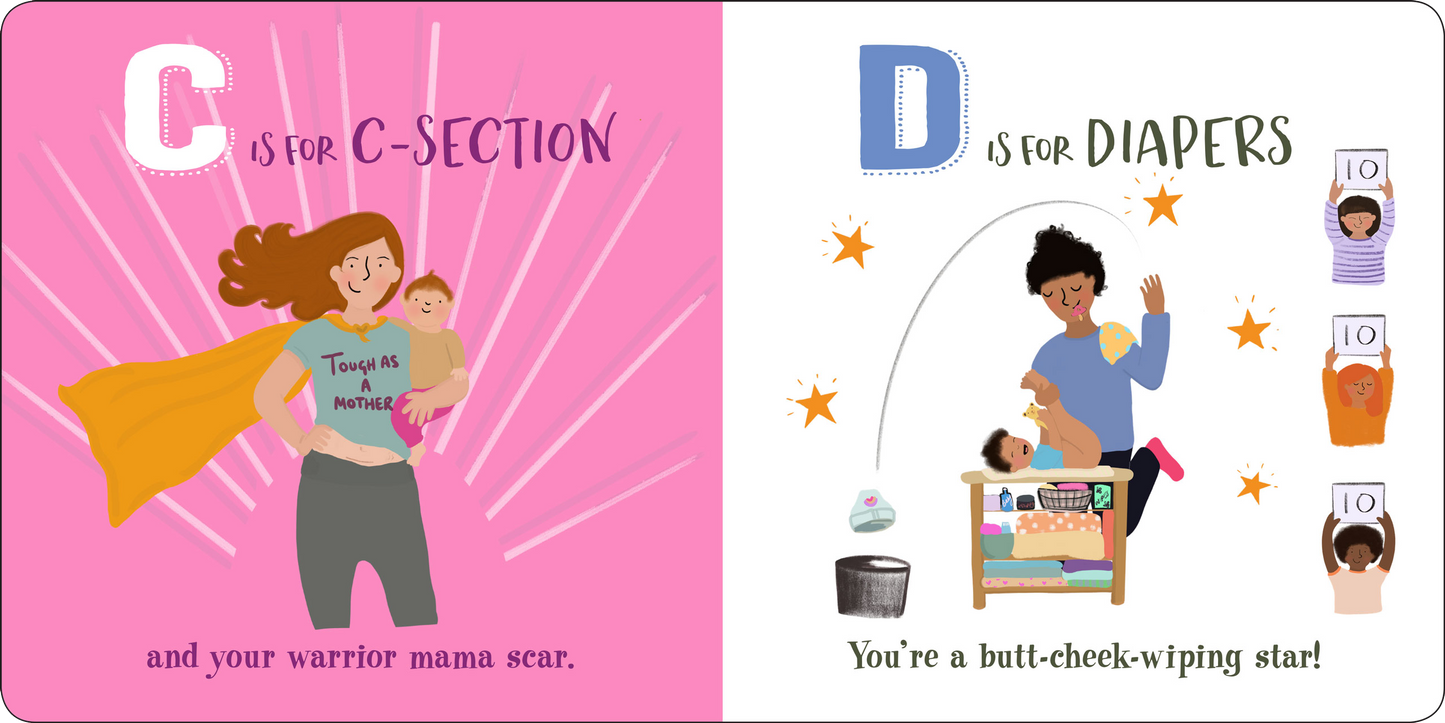 Peter Pauper Press - M is for MAMA (and also Merlot): A Modern Mom’s ABCs