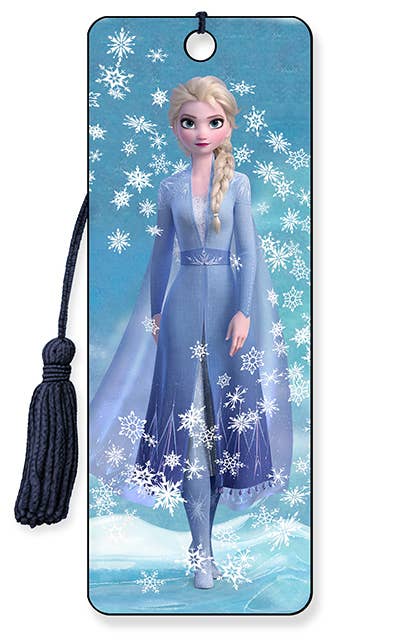 3D Disney Bookmark - Anna Elsa Flip