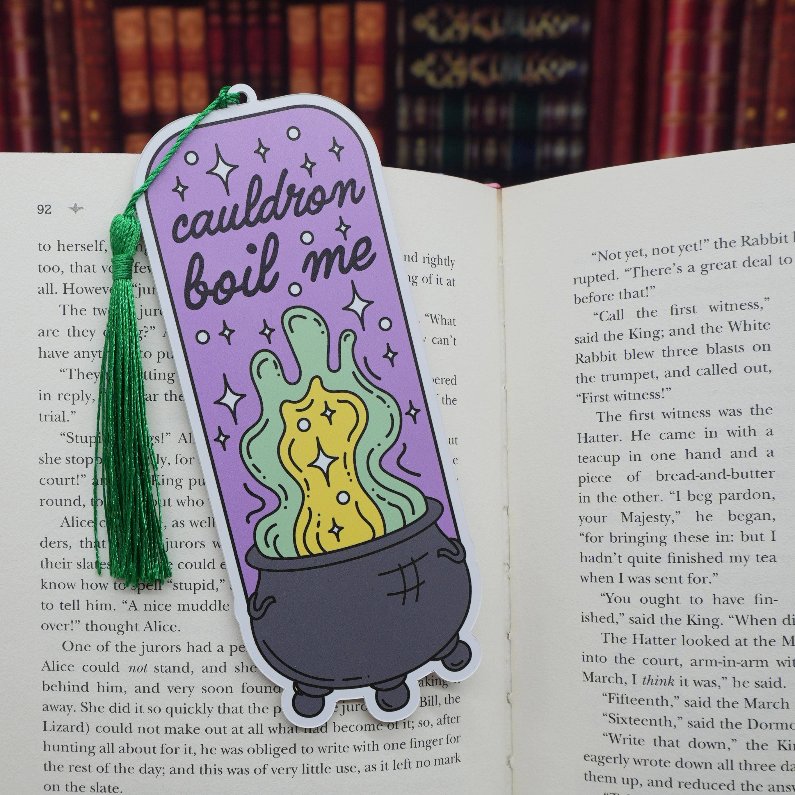 SJM - Cauldron Boil Me Bookmark