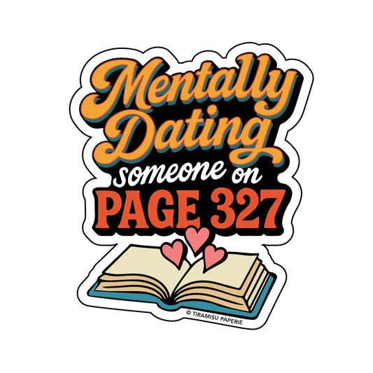 Mentally Dating Someone Sticker, Romance Sticker