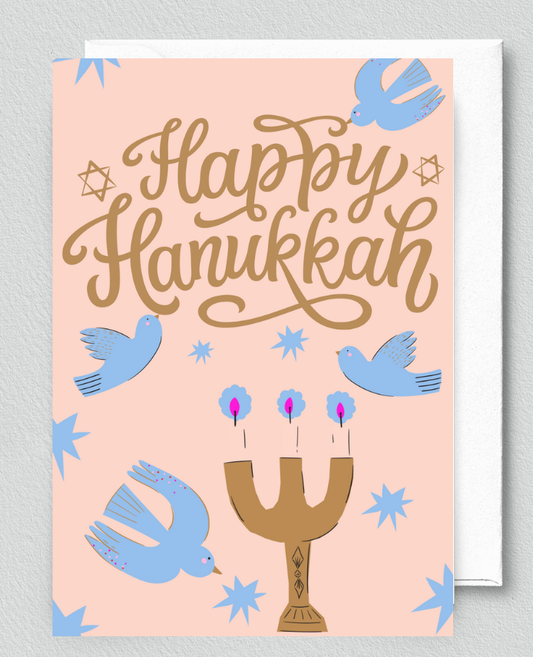 Greeting Card - Happy Hanukkah