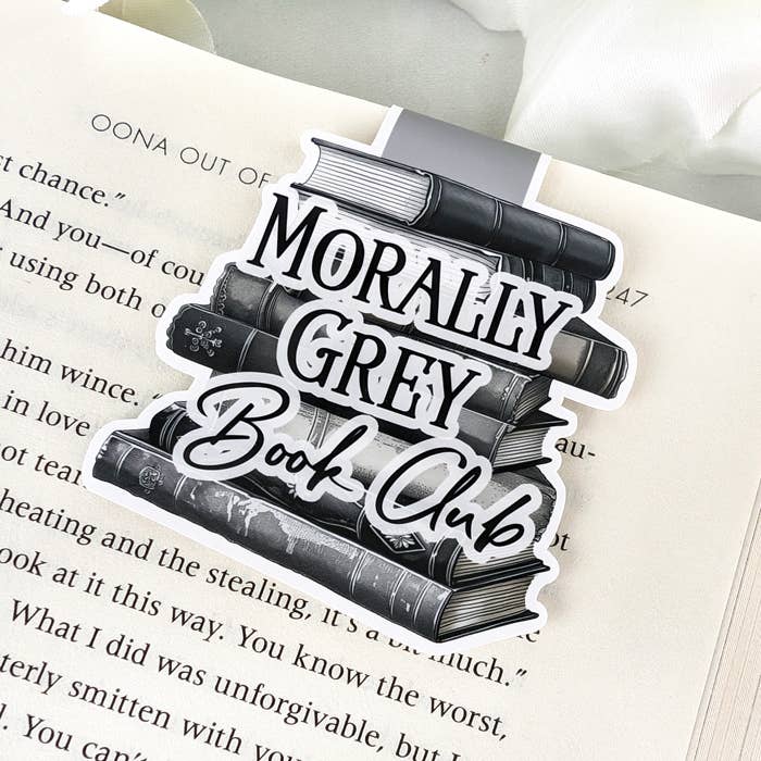 Magnetic Bookmark - Morally Grey Book Club
