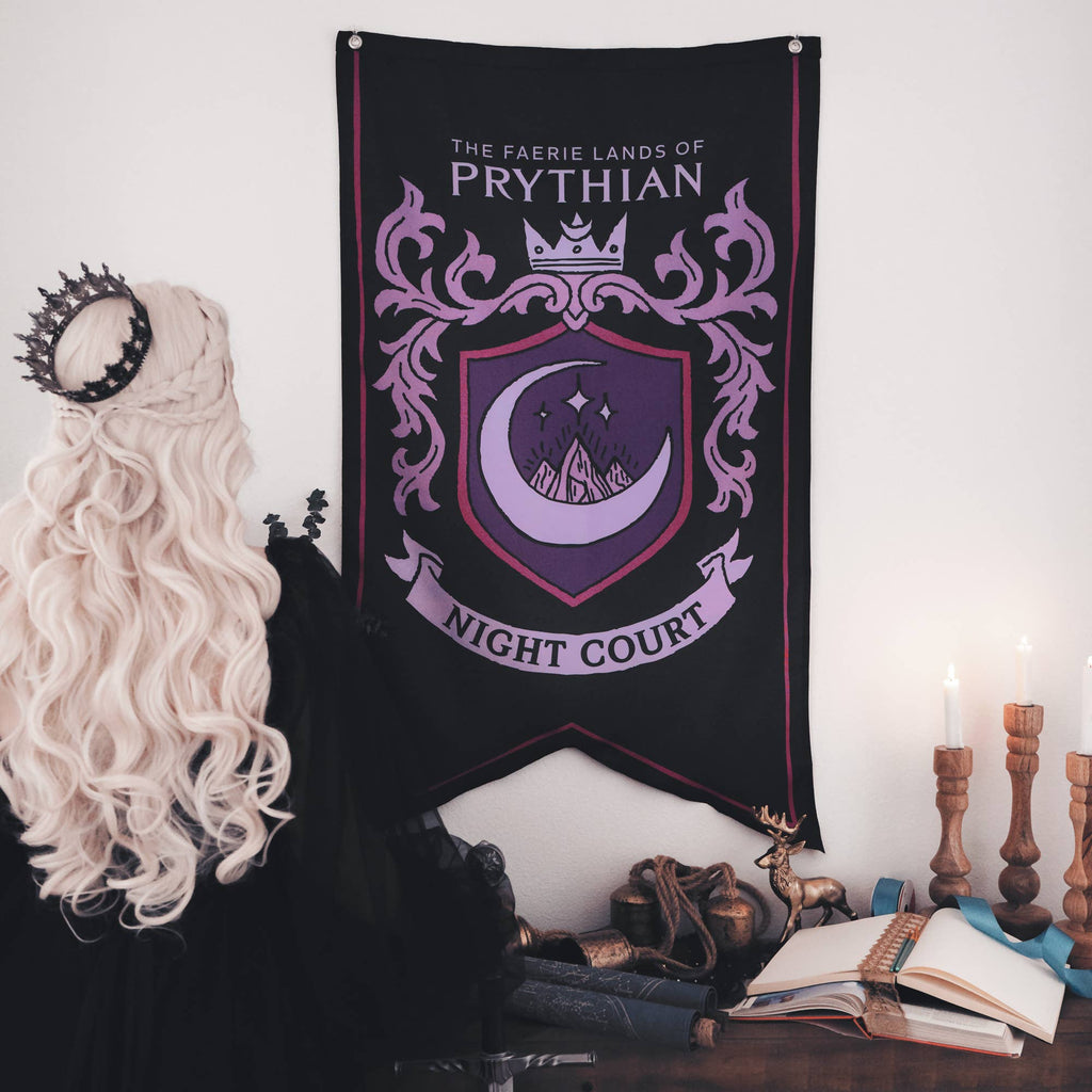 A Court of Thorns and Roses Night Court Banner (30'' x 50'')