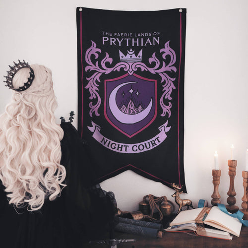 A Court of Thorns and Roses Night Court Banner (30'' x 50'')