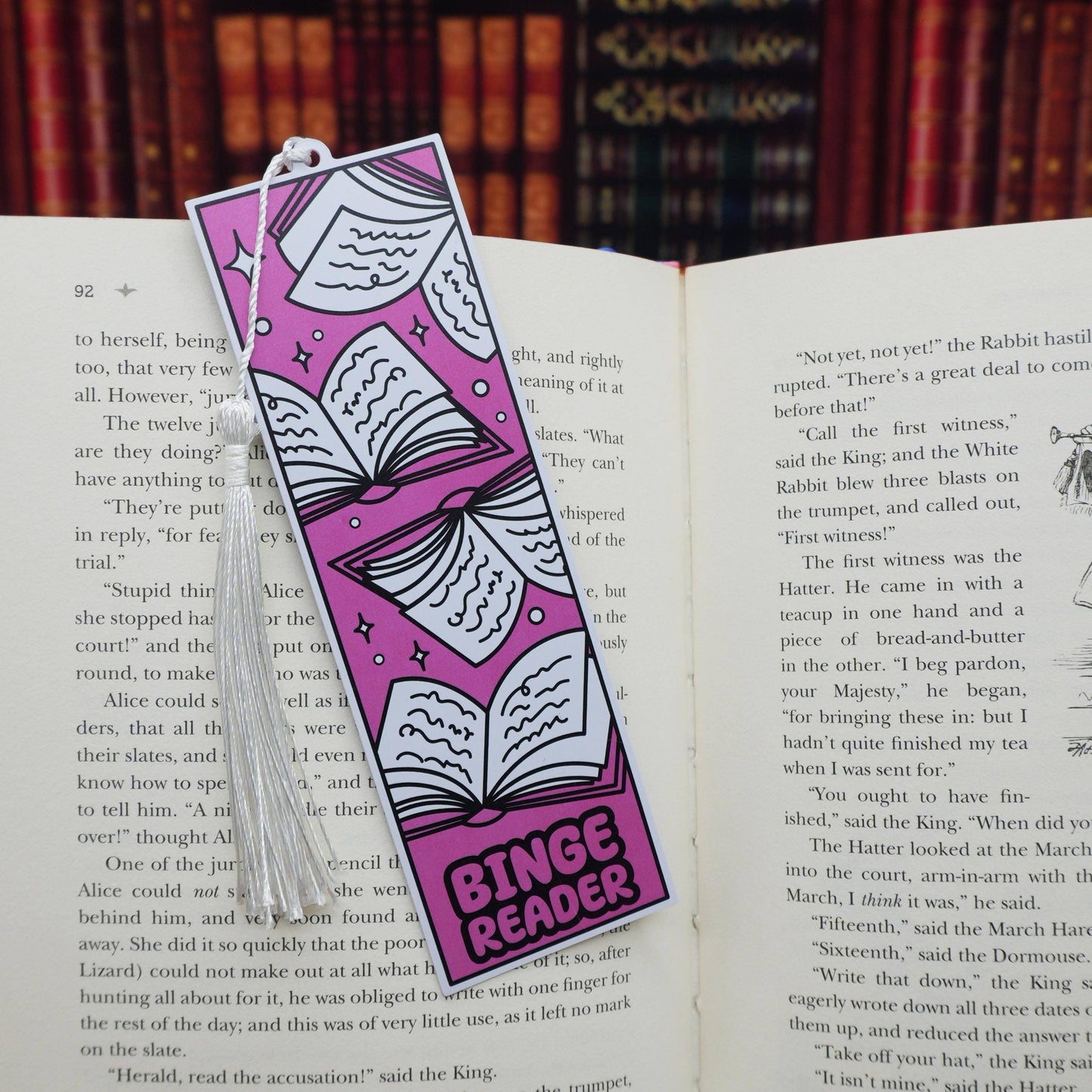 The Binge Reader Bookmark