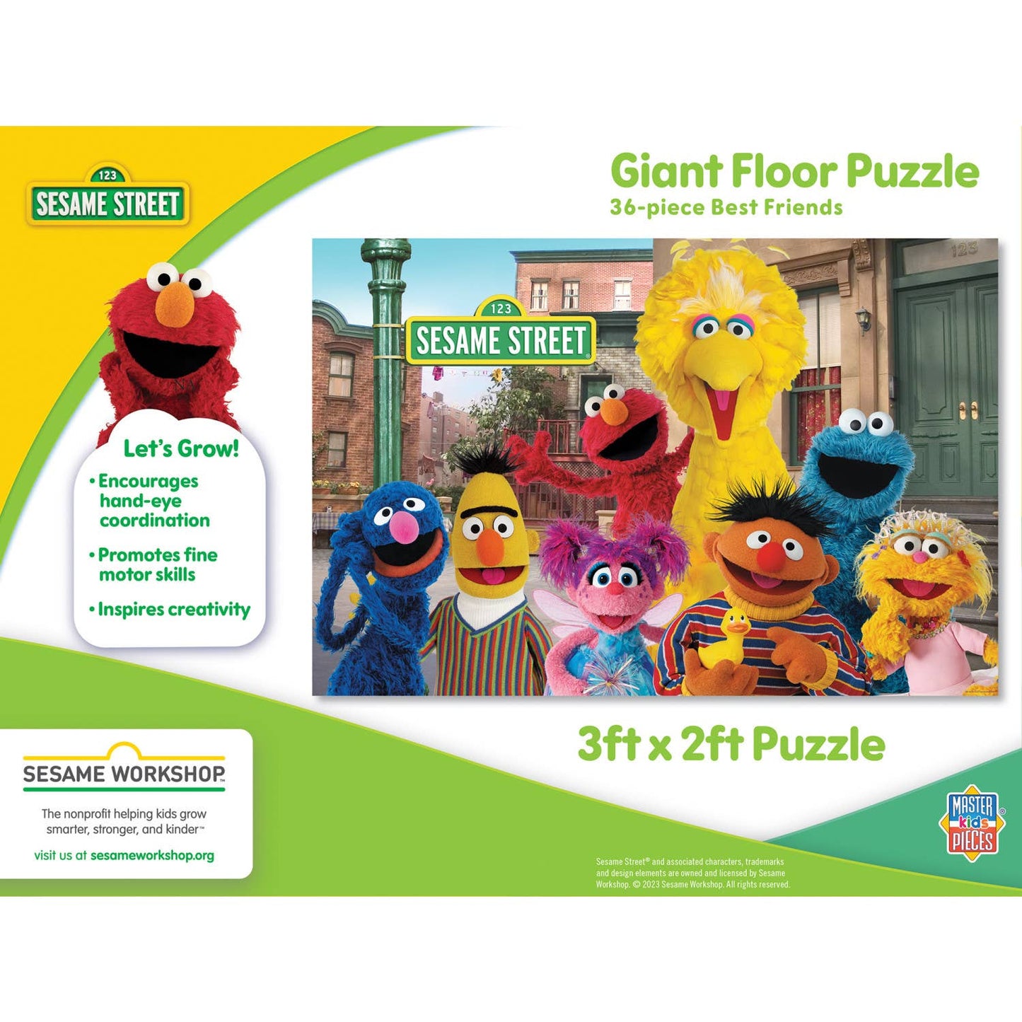 Sesame Street - Best Friends 36 Piece Floor Jigsaw Puzzle