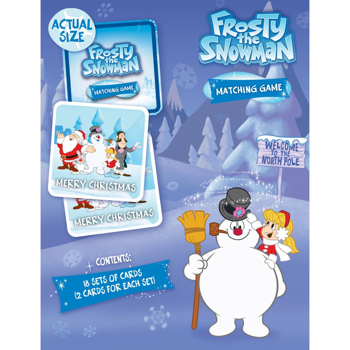 Frosty the Snowman Matching Game