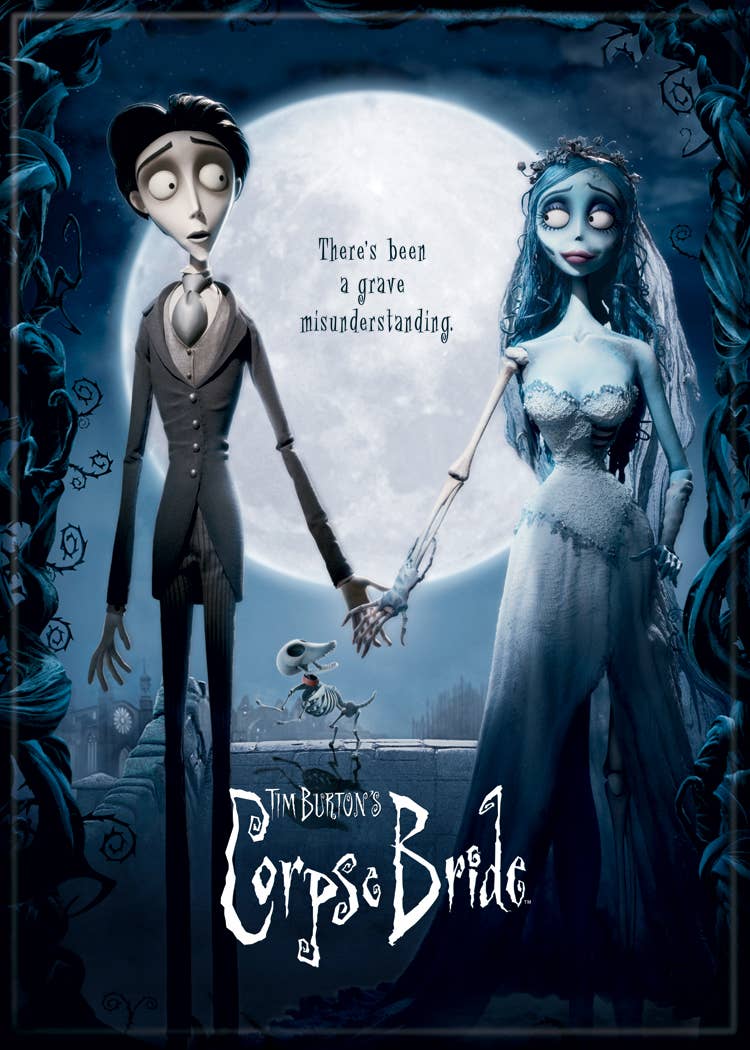 Corpse Bride Marriage Quote Magnets