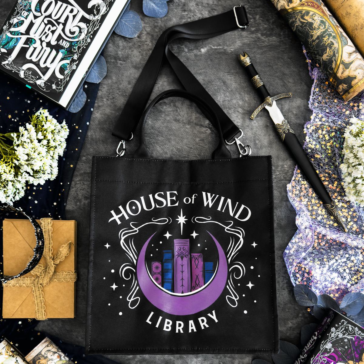 Tote Bag - ACOTAR - House of Wind Library
