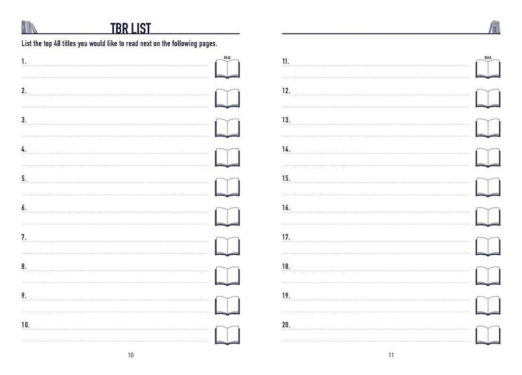 Book Lover's Journal