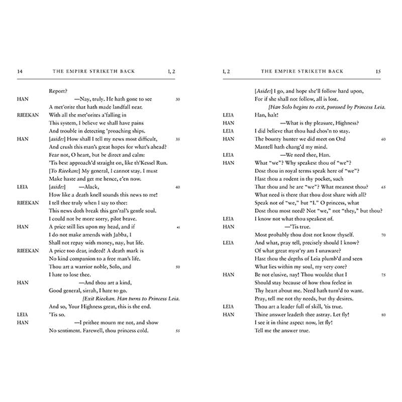 William Shakespeare's The Empire Striketh Back: Star Wars