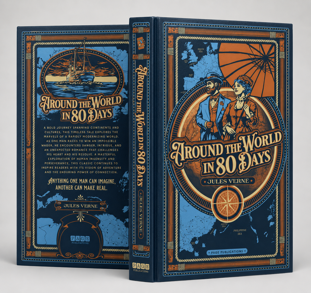 Around the World in Eighty Days (Deluxe Hardcover Edition)