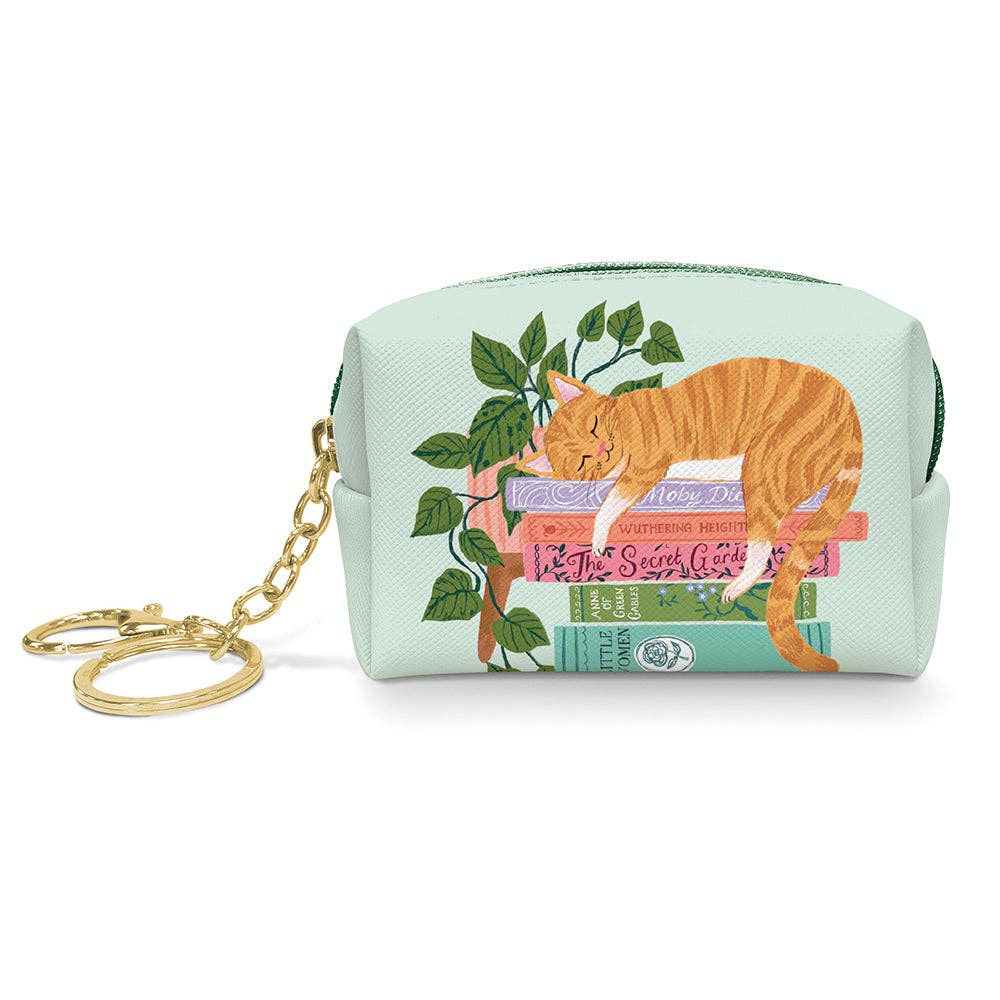Cozy Reads Key Chain Pouch