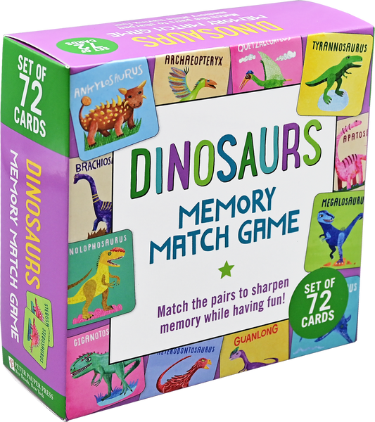 Game - Dinosaurs Memory Match (Set of 72 cards)