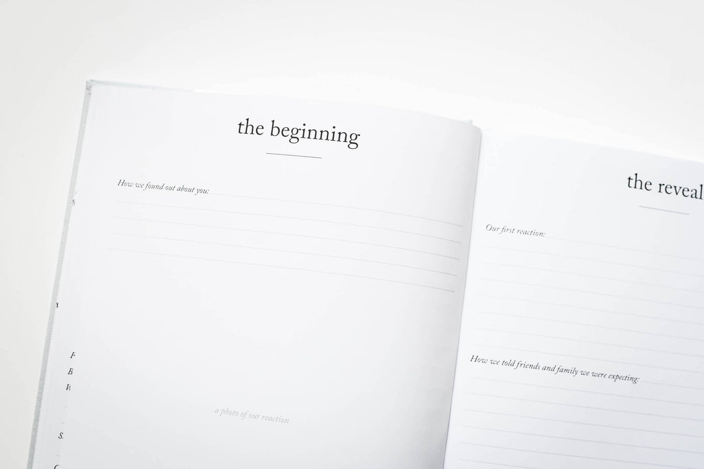 Baby's First Year Memory Book & Photo Album | Mother's Day: Dusty Rose