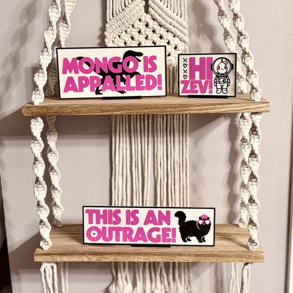 DCC Inspired "Mongo is Appalled!" Light Up Book Nook