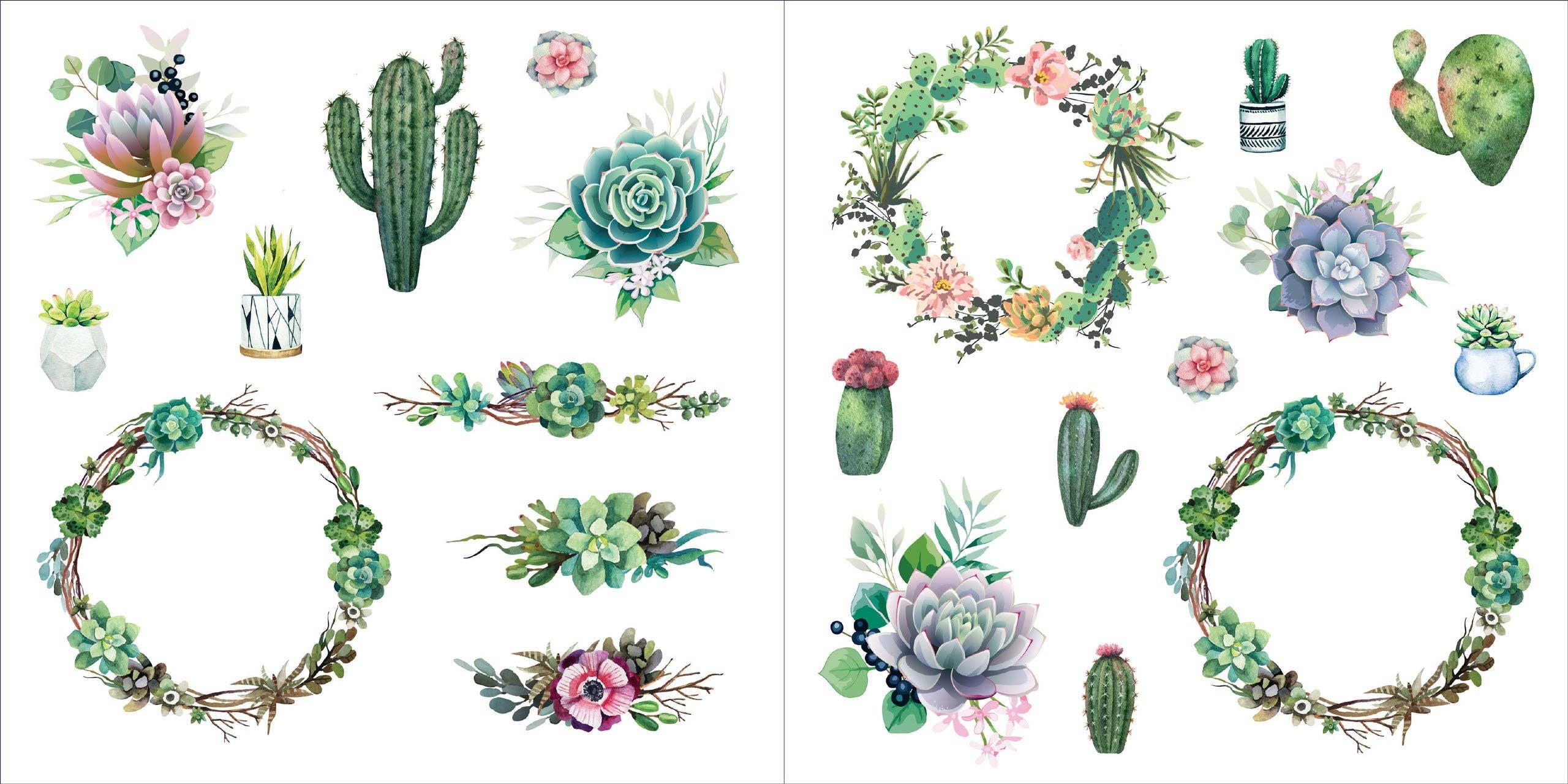 Sticker Book - Bunches of Botanicals (500 stickers)