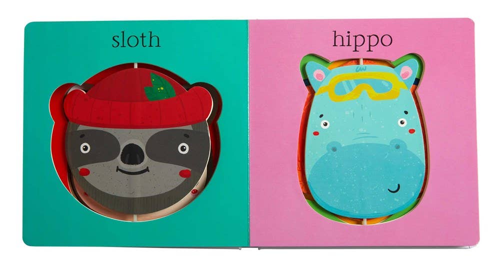 Twisters: Wild Animals (Matching Board Book)