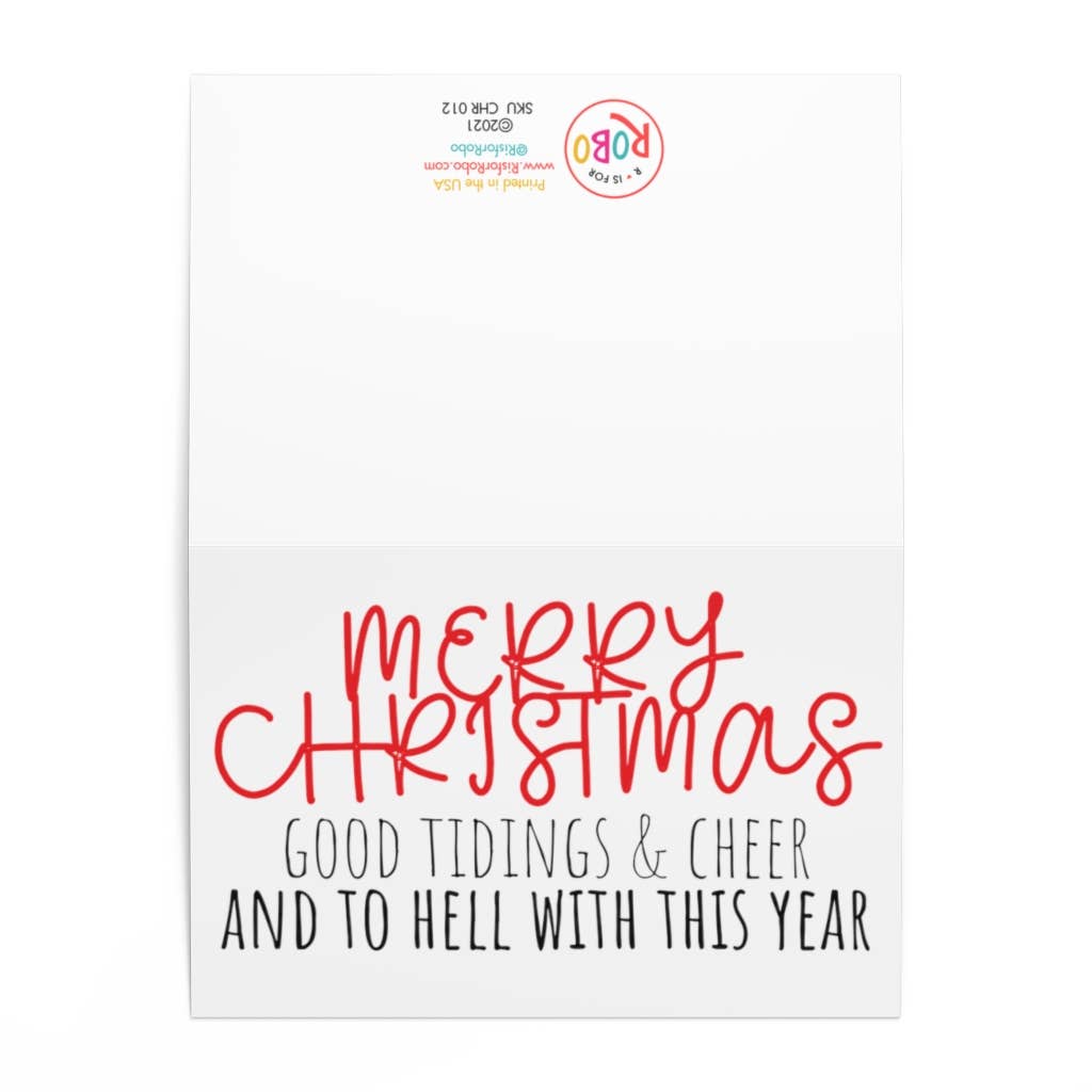 Greeting Card - Good Tidings and Cheer
