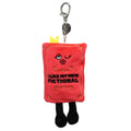 Bag Charm - Plush I Like My Men Fictional Book