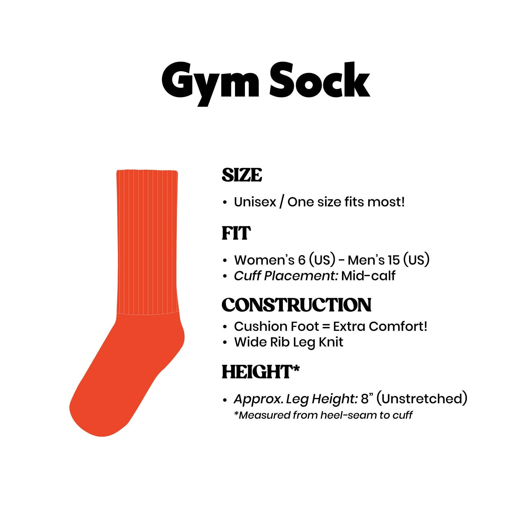 I ❤️ Romance Novels Gym Crew Socks