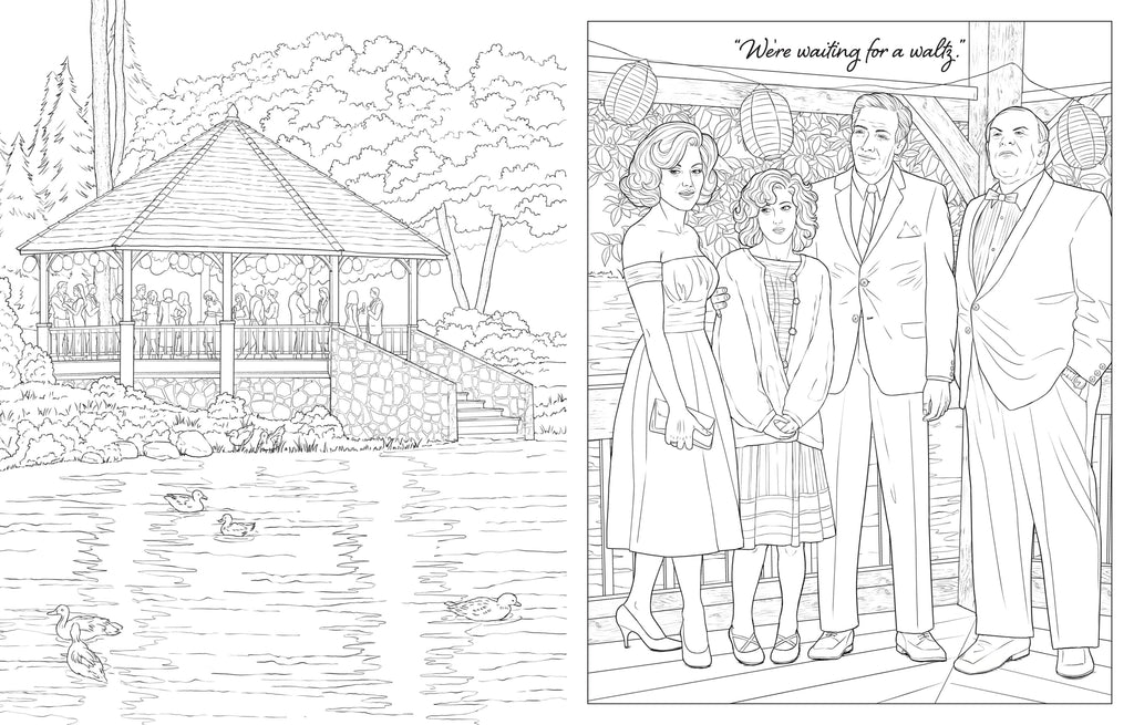 Coloring Book - Dirty Dancing: The Official
