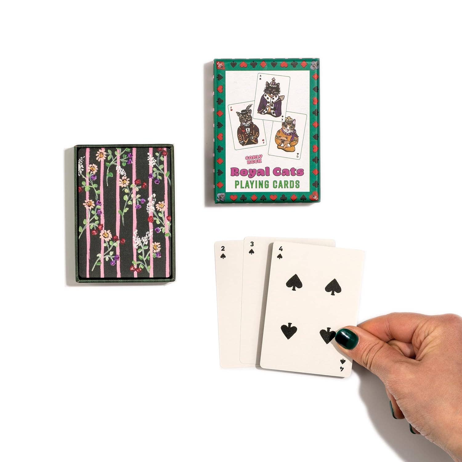 Playing Cards - Royal Cats By Carly Beck
