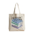 Mystery Reader Bookstack Tote Bag
