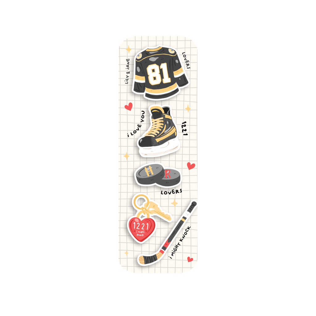 Heated Rivalry Ilya Bookmark