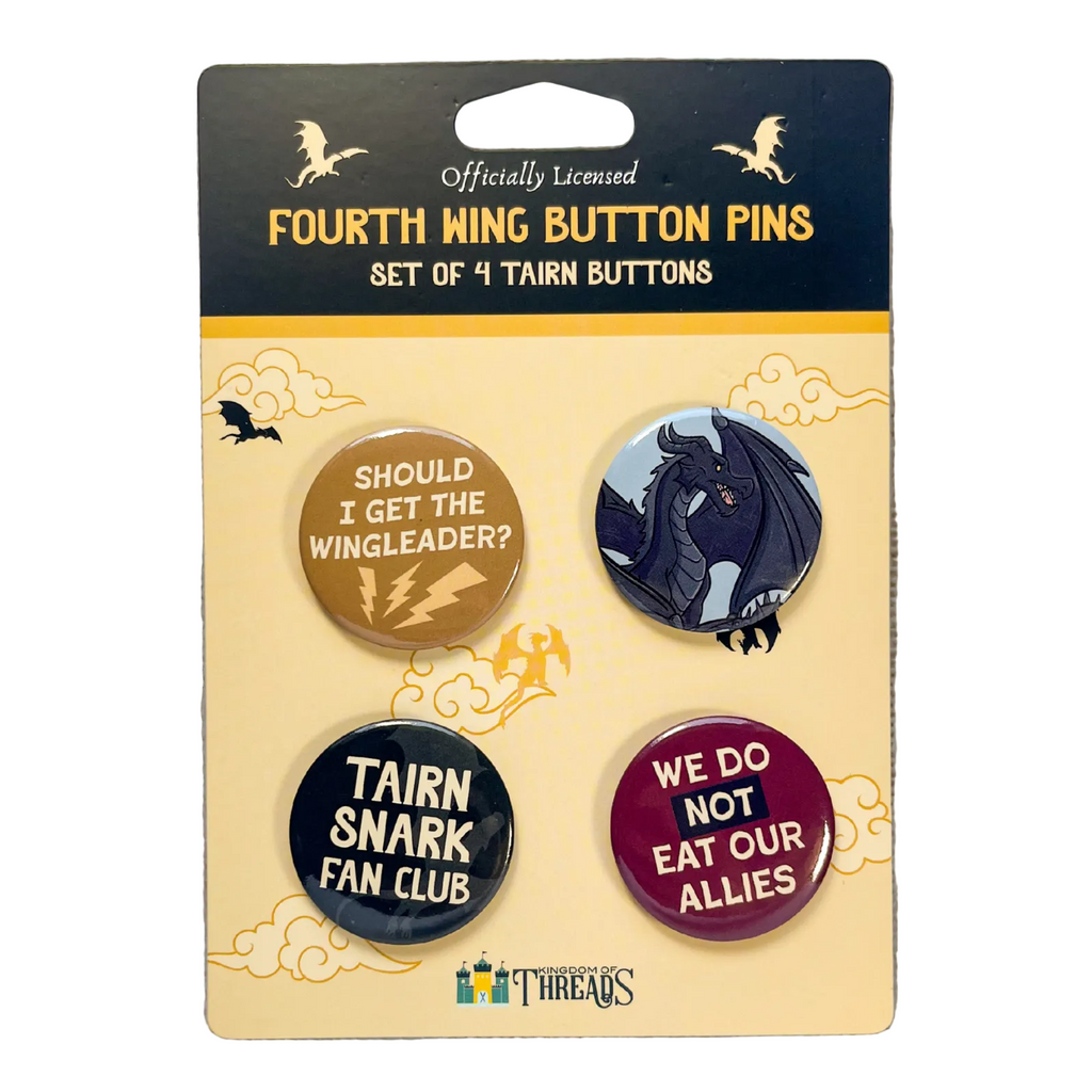 Button Set - Fourth Wing - Tairn