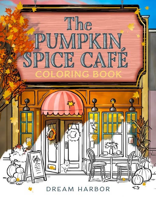 Coloring Book - The Pumpkin Spice Café
