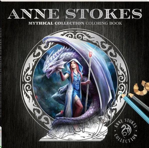 Coloring Book - Anne Stokes: Mythical Collection