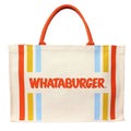 Tote Bag - Striped Whataburger Canvas Bag