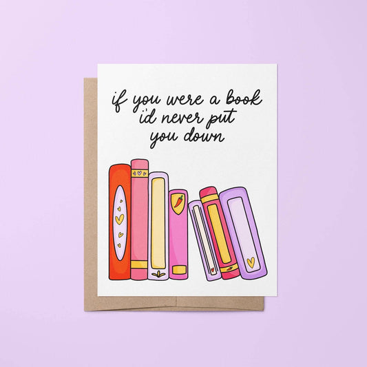 Greeting Card - If You Were a Book