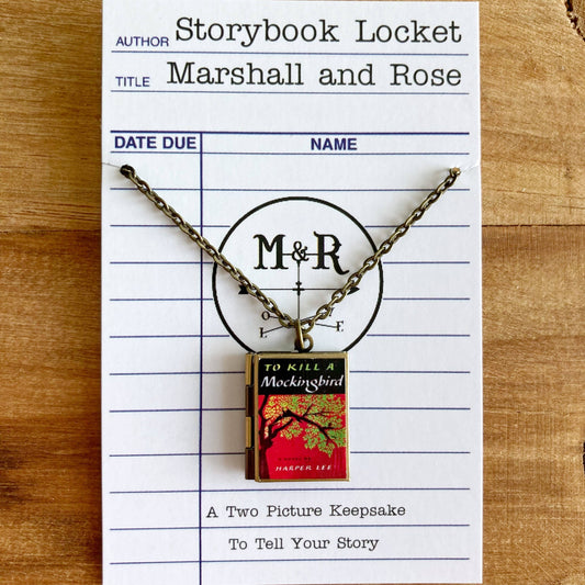 Book Locket To Kill A Mockingbird: Bronze