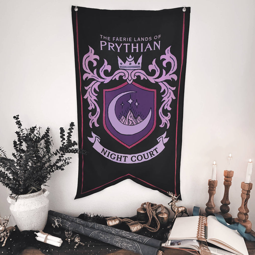 A Court of Thorns and Roses Night Court Banner (30'' x 50'')