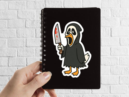 Horror Goose - Silly Goose Halloween Sticker