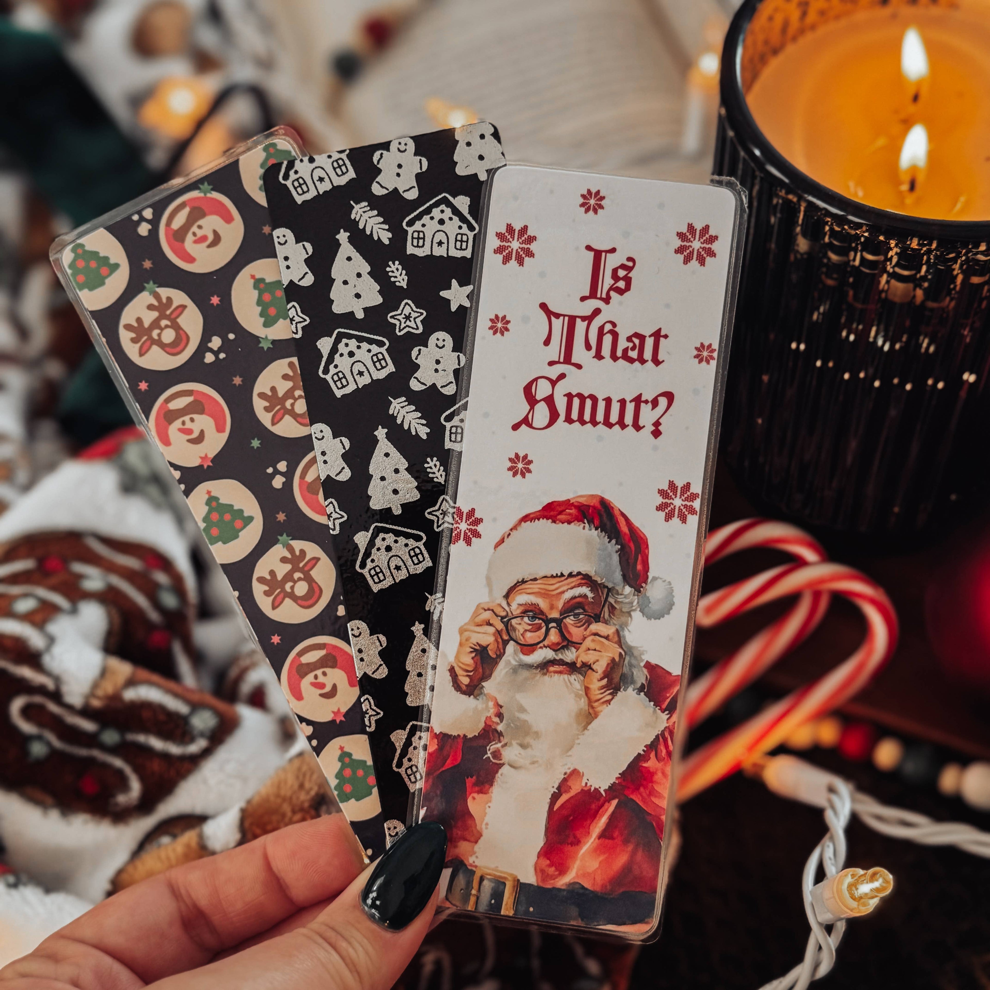 Is That Smut? Santa Bookmark: Tassel