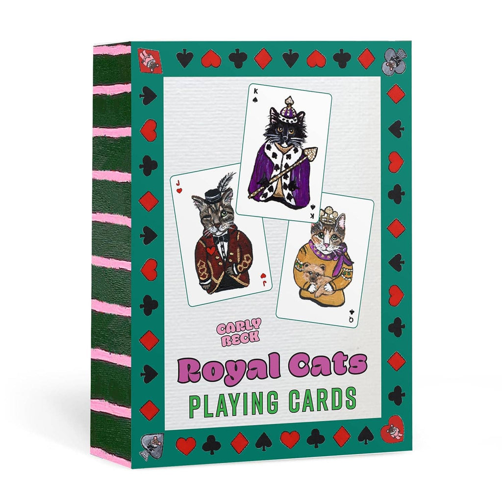 Playing Cards - Royal Cats By Carly Beck