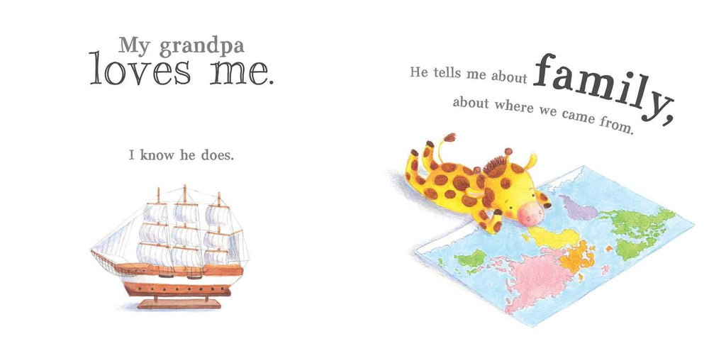 My Grandpa Loves Me by: Hardcover; 8 pages / English