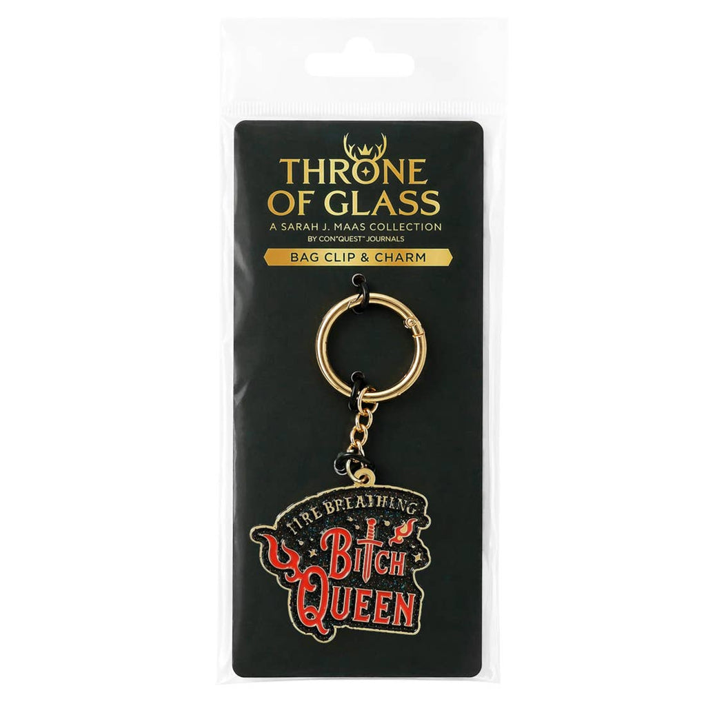 Bag Charm - Throne of Glass: Fire Breathing B*tch Queen
