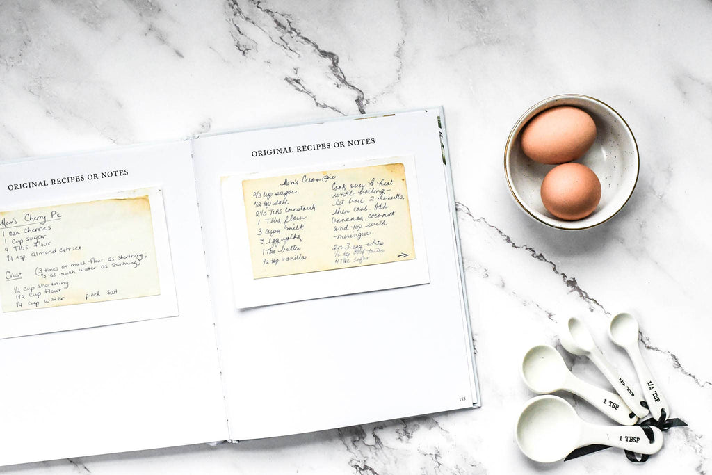 Family Recipe Book & Keepsake Journal | Christmas Gift