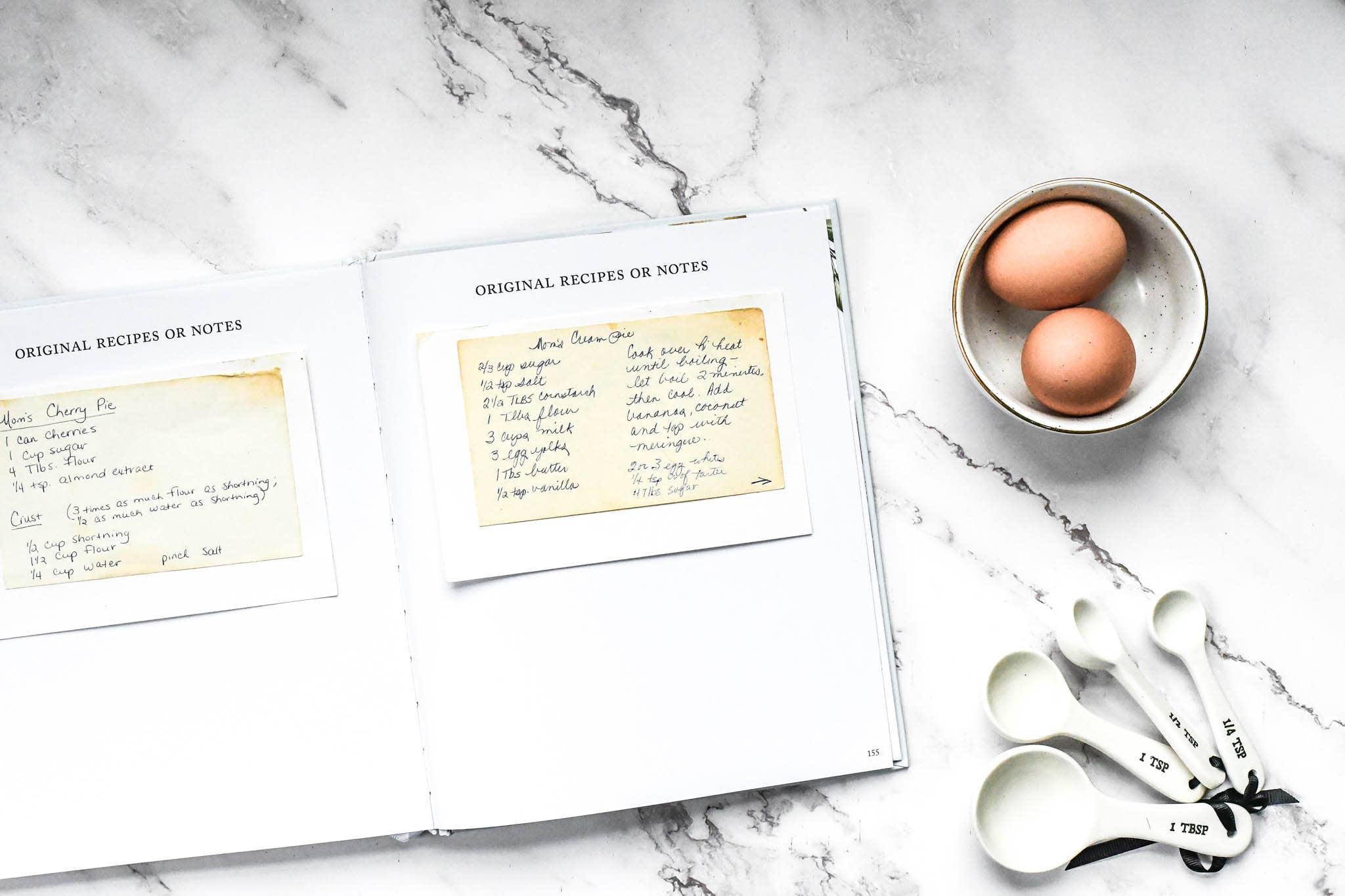 Family Recipe Book & Keepsake Journal | Christmas Gift