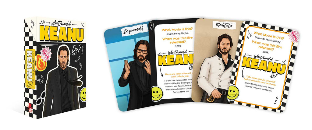 Flash Cards - What Would Keanu Do? by Rockpool Publishing